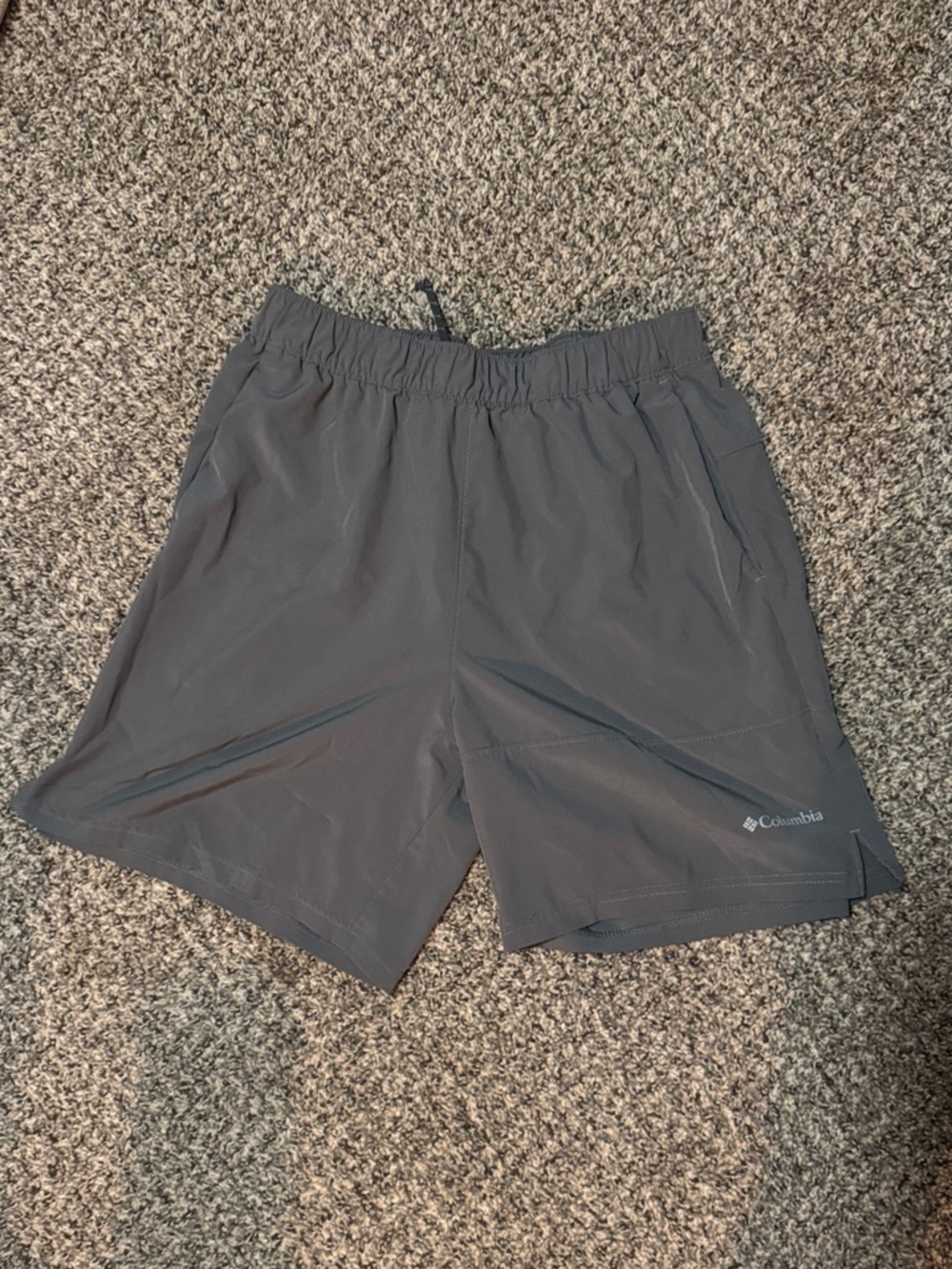Columbia Men's Dark Gray Athletic Shorts
